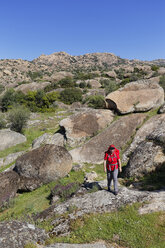 Turkey, Mature woman hiking in Latmus Mountain - SIEF004169