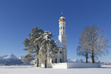 Deutschland, Bayern, Ansicht der Kirche St. Coloman - SIE004123