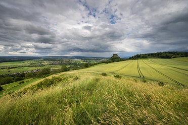 Germany, Baden Wuerttemberg, Constance, View of Hegau landscape - ELF000307