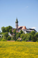 Germany, Bavaria, View of Andechs Abbey - UMF000624