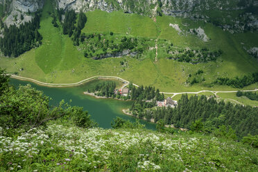 Schweiz, Blick auf den Seealpsee - EL000329