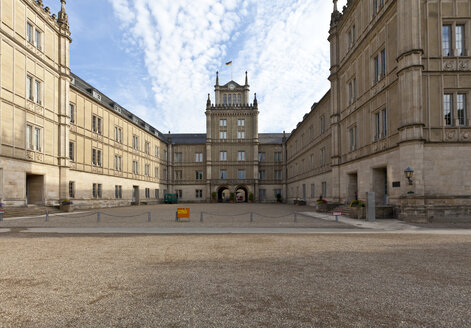 Deutschland, Bayern, Coburg, Blick auf Schloss Ehrenburg - AM000750