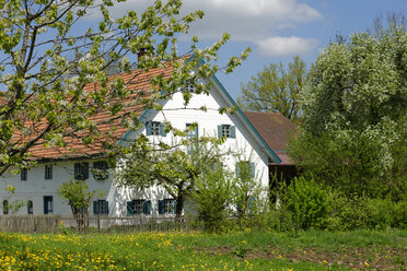 Deutschland, Ansicht des Bauernhauses Museum Jexhof - LB000183
