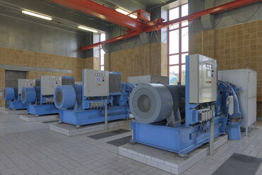 Germany, Baden-Wurttemberg, Water treatment plant, compressor station - LA000226