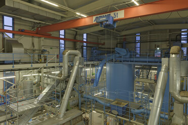 Germany, Baden-Wurttemberg, Water treatment plant, sludge drying system - LA000265