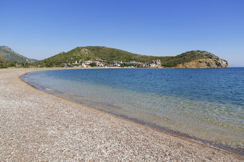 Türkei, Blick auf den Strand von Gebekum - SIEF004216