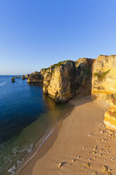 Portugal, Lagos, View of Dona Ana beach - WDF001886