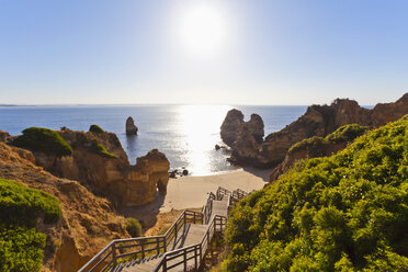 Portugal, Lagos, View of Camilo beach - WDF001877