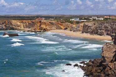 Portugal, Lagos, View of sea - WDF001860