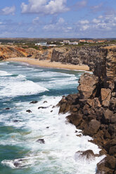 Portugal, Lagos, View of sea - WDF001859