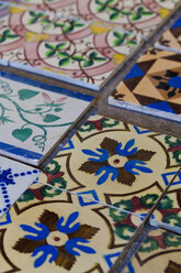 Portugal, Faro, Varieties of ceramic tilework - WDF001820