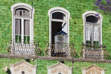 Portugal, Lagos, Ceramic tilework houses - WD001791