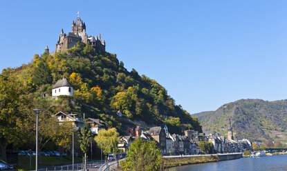 Germany, Rhineland Palatinate, View of Imperial Castle in Cochem - AMF000834