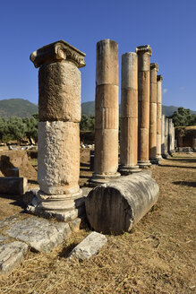 Türkei, Antike Agora in der archäologischen Stätte von Nysa - ES000484