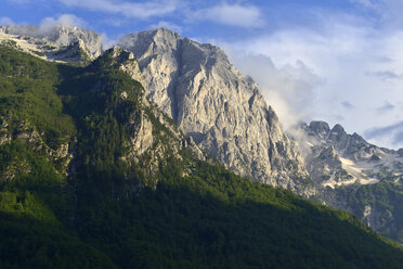 Albanien, Balkan, Blick auf den Valbona-Tal-Nationalpark - ES000502