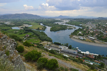 Albanien, Balkan, Shkodra, Blick auf das Drina-Tal - ES000507