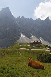 Österreich, Tirol, Blick auf das Karwendelgebirge - GF000222