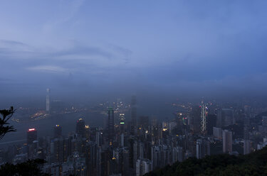 China, Hong Kong, View of skyline - SJ000045