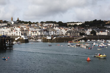 Guernsey, View of Saint Peter Port Harbour - EVG000168