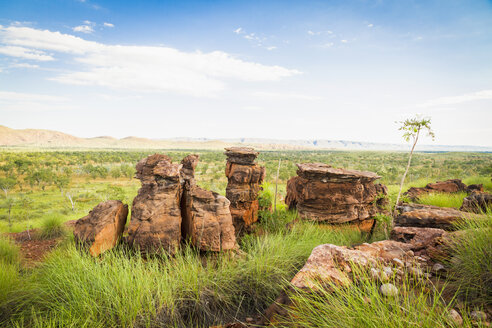 Australien, Westaustralien, Blick auf die Landschaft bei Kimberley - MBEF000671
