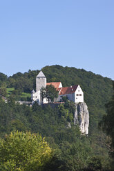 Deutschland, Bayern, Ansicht der Burg Prunn - AM000875