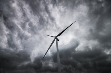 United Kingdom, Scotland, View of wind turbine at Dunbar - SMAF000160