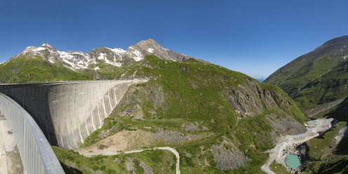 Österreich, Mooserboden mit gemauertem Damm - STSF000096