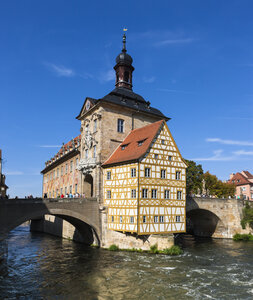 Altes Rathaus an der Regnitz, Bamberg, Bayern, Deutschland - AM000911