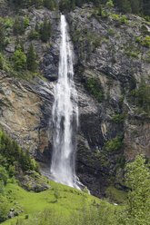 Österreich, Kärnten, Blick auf den Fallbach-Wasserfall - SIE004257