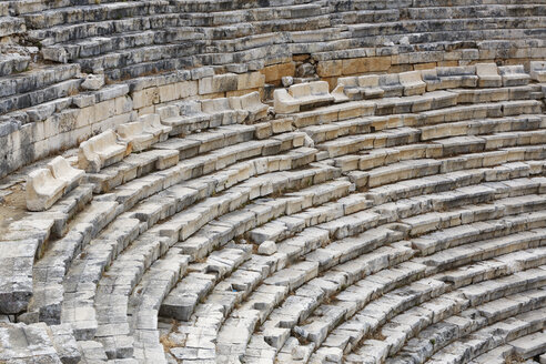 Türkei, Lykien, Patara, Blick auf das römische Theater - SIEF004344