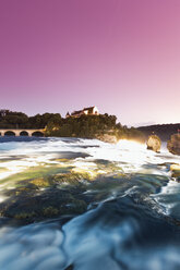 Switzerland, Schaffhausen, View of Rhinefall at Schaffhausen - MS002972