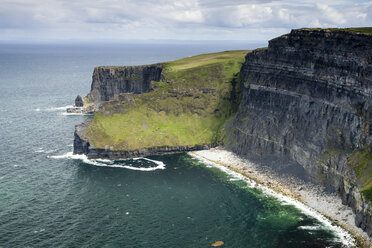 Irland, Grafschaft Clare, Landschaft an den Cliffs of Moher - SR000332