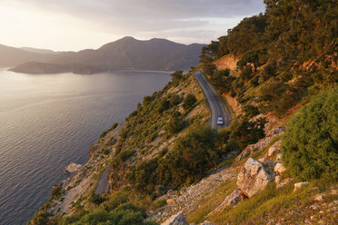 Turkey, Mugla, Fethiye, Costal road between Faralya and Oludeniz - SIEF004320