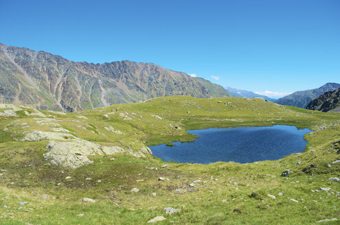 Italien, Südtirol, Schnals, Bergsee - MH000206