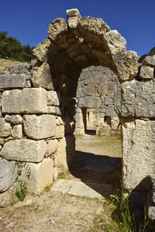 Türkei, archäologische Stätte von Arykanda, Eingang zu den antiken Bädern - ES000515