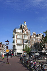 Niederlande, Amsterdam, Singel, historisches Gebäude - HOHF000233