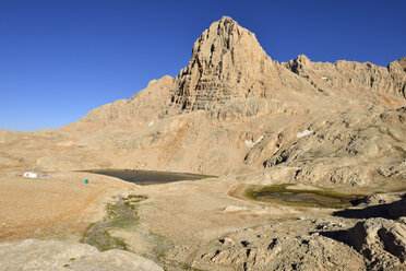 Türkei, Hoch- oder Anti-Taurusgebirge, Aladaglar-Nationalpark, Yedigoeller-Hochebene, Direktas-Berg und Großer See - ES000531