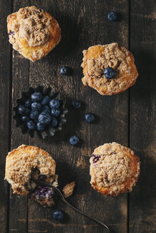 Blaubeer-Muffins mit Streuseln - EC000323