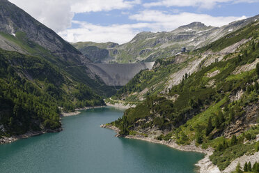 Austria, Carinthia, Upper Tauern, Maltatal,Galgenbichl impounding reservoir and Koelnbreinsperre - SIEF004373