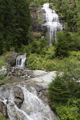 Austria, Carinthia, Maltatal, Melnikfall waterfall - SIEF004376