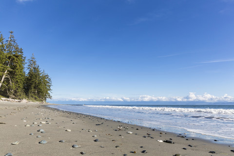 Kanada, Britisch-Kolumbien, Vancouver Island, French Beach Provincial Park, lizenzfreies Stockfoto