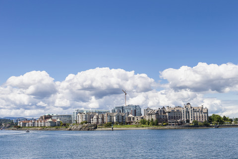 Kanada, Britisch-Kolumbien, Victoria, Hafenviertel, lizenzfreies Stockfoto