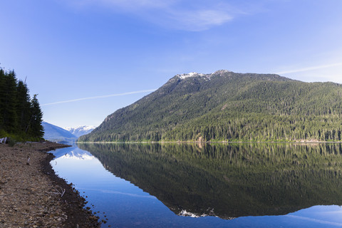 Kanada, Vancouver Island, Strathcona Provincial Park, Buttle Lake, lizenzfreies Stockfoto