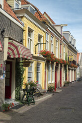 Niederlande, Delft, Traditionelle Stadthäuser - ELF000436