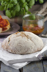 Frisches Olivenbrot und Foccacia im Hintergrund - ODF000463