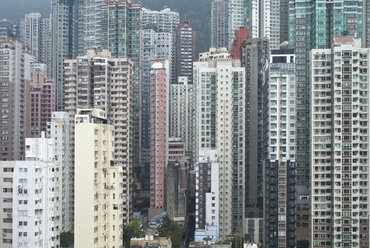 China, Hong Kong, skyscrapers - BMEF000005