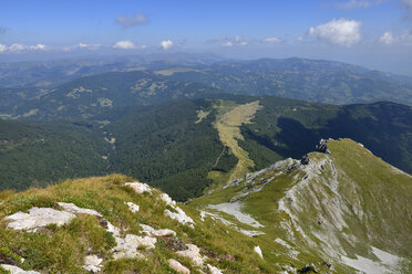 Montenegro, Crna Gora, View from Komovi towards Bjelasica Mountains - ES000540