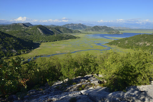 Montenegro, Crna Gora, über dem Skadar-See-Nationalpark - ES000546