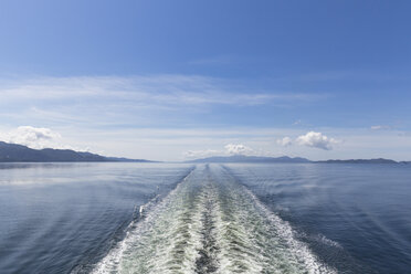 Kanada, Britisch, Kolumbien, Vancouver Island, Inside Passage - Port Hardy, Prince Rupert, Heck einer Fähre - FOF005339