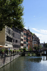 France, Bas-Rhin, Strasbourg, framehouses at La Petite France - LB000277